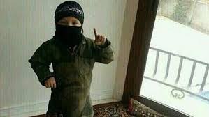 ISIS child with Asian features executes old teacher northern Salahuddin, Iraq